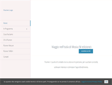Tablet Screenshot of flumen.it